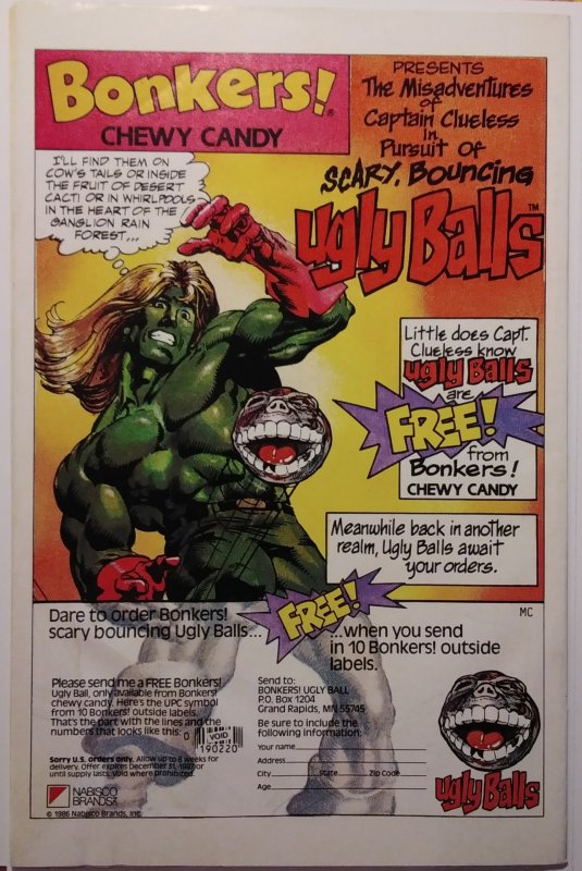 The Uncanny X-Men #217 Newsstand Edition (1987)