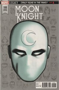 Moon Knight # 188 Headshot Variant Cover NM Marvel 1st Appearance Sun King [K6]