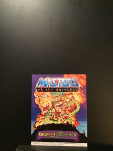 Masters of the Universe mini comic king of the snake men