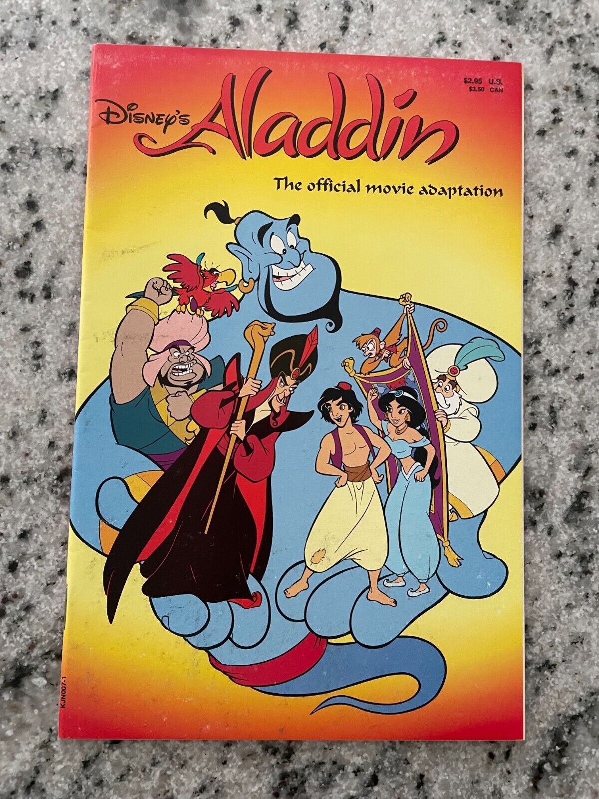 Disney's Aladdin Official Comic Book Movie Adaptation NM Genie Jasmine Abu J920 | Comic Books - Modern Age, Disney / HipComic Disney's Aladdin Official Comic Book Movie Adaptation NM Genie Jasmine Abu J920 | Comic Books - Modern Age, Disney / HipComic