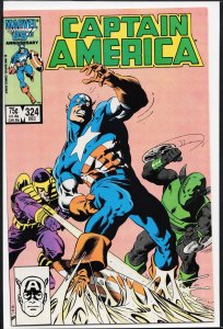 Captain America #324 (1986) Captain America [Key Issue]