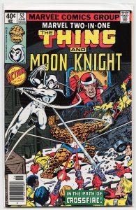 Marvel Two-in-One #52 (1979) Moon Knight [Key Issue]