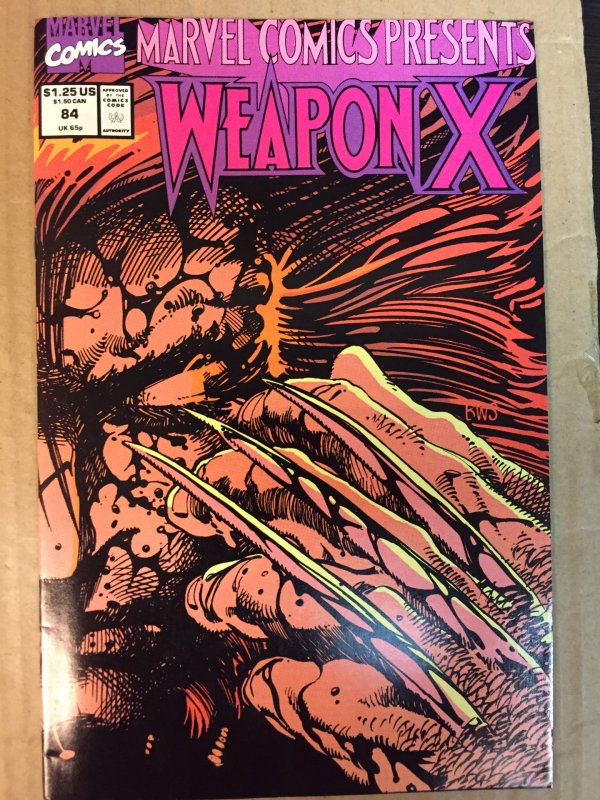 Weapon X #84