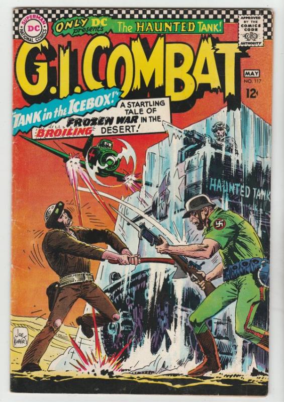 G.I. Combat #117 (May-66) FN/VF Mid-High-Grade The Haunted Tank