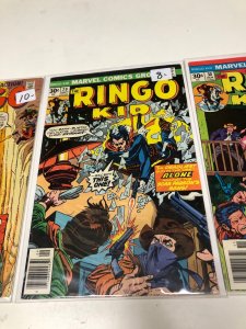 Ringo Kid (1976) Set Issue # 10-29-30 Bronze Age • Marvel Comics •Western Action