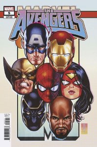 Avengers #5 2023 Brooks Cover D Marvel Comics EB173