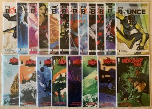 THE BOUNCE 1-12 + MERCENARY SEA 1-8 | 2 COMPLETE IMAGE SERIES | VF-VF/NM