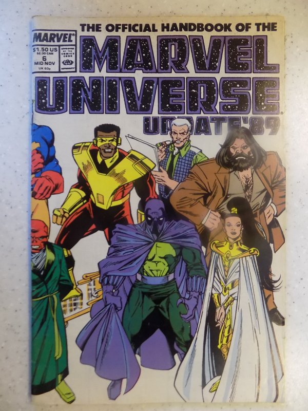 MARVEL UNIVERSE HANDBOOK # 6