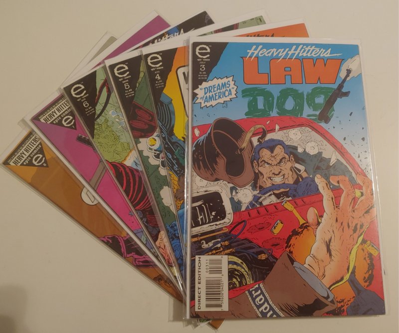 Law Dog Volume 1 Lot (Issues 3 through 8) Comic Books Modern Age