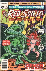 Red Sonja #2 (1977) Red Sonja