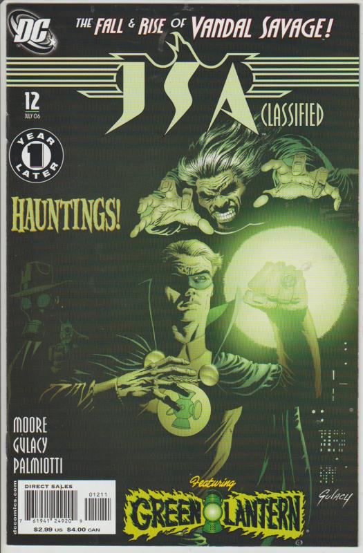 JSA CLASSIFIED #12 - FEATURING GREEN LANTERN - DC COMICS - BAGGED & BOARDED