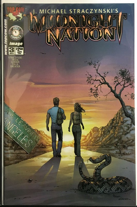 MIDNIGHT NATION COMPLETE SET 1-12 IMAGE COMICS 2000 NM/M