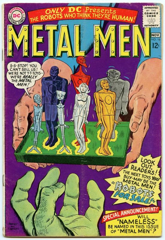 Metal Men 16 Nov 1965 VG- (3.5)