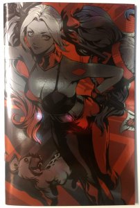 Harley Quinn: Black + White + Redder #1 (9.6, 2022) Stanley Artgerm Lau - Foil