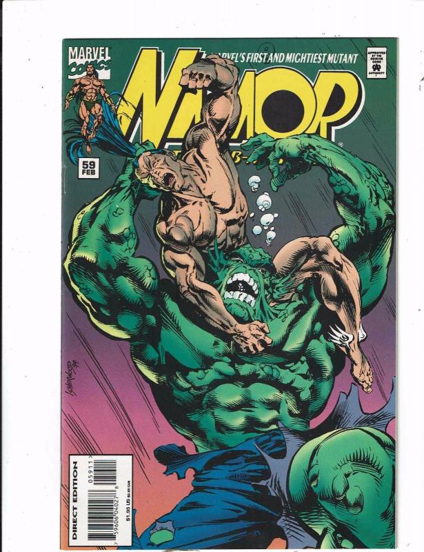 Lot of 5 Namor Marvel Comic Books #1 11 31 44 59 AH6