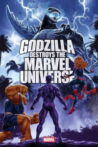 Godzilla Destroys the Marvel Universe #4 Mark Brooks Regular Cover Near Mint