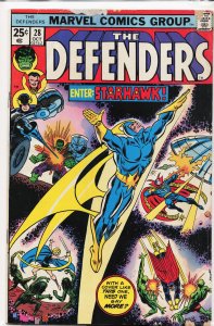 The Defenders #28 (1975) The Defenders [Key Issue]