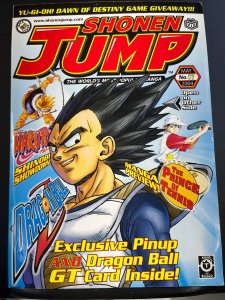 Shonen Jump #17 (Volume 2, Issue 05) May 2004 - Dragon Ball Z cover (damaged)