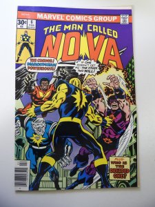 Nova #6 (1977) VG Condition centerfold detached at one staple