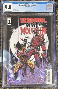 Deadpool & Wolverine: WWIII #1 - 2024 - Marvel - Adam Kubert Cover A - CGC 9.8