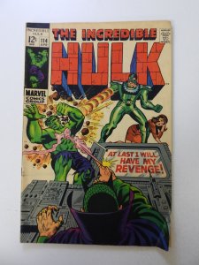 Incredible Hulk #114 FN- condition