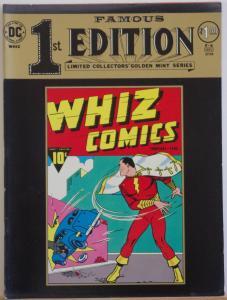 FAMOUS FIRST EDITION F-4 WHIZ COMICS #2, FN+,Treasury Sized,1974, Captain Marvel