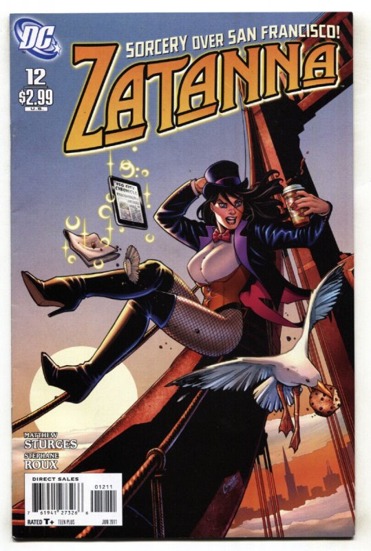 Zatanna #12-2011 Cover art by Amanda Conner-DC comic book