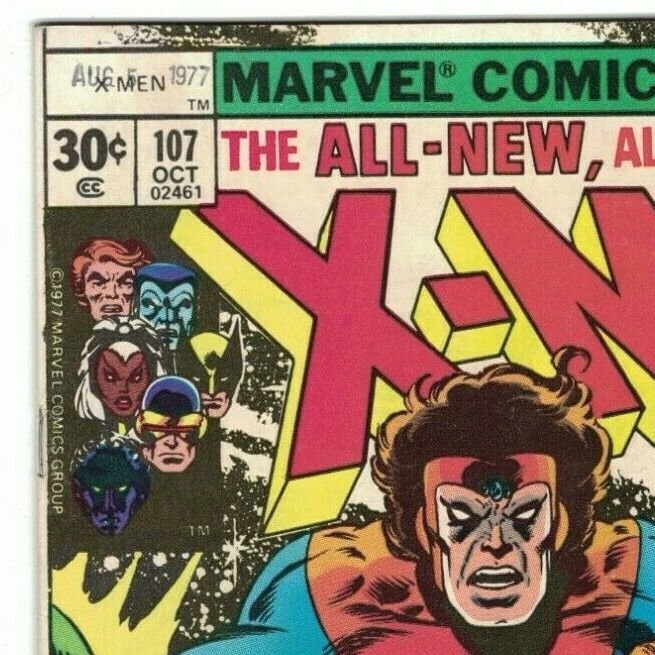 X-Men (1st Series) #107 FN; Marvel | 1st Appearance of the Starjammers