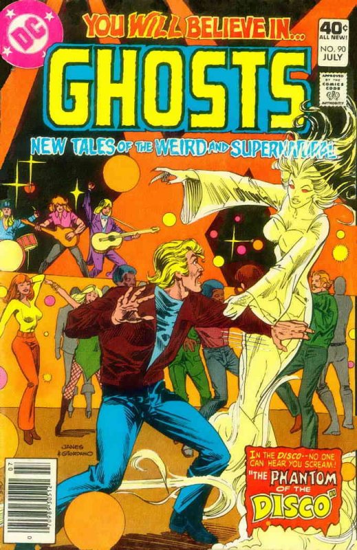 Ghosts #90 VG ; DC | low grade comic Phantom of the Disco
