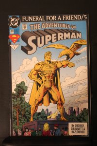 Adventures of Superman 499 1993 Super-High-Grade NM or better Funeral For Friend