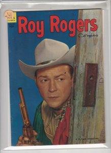 ROY ROGERS  V-1 74 1954 DELL /  GOLD / VF CONDITION