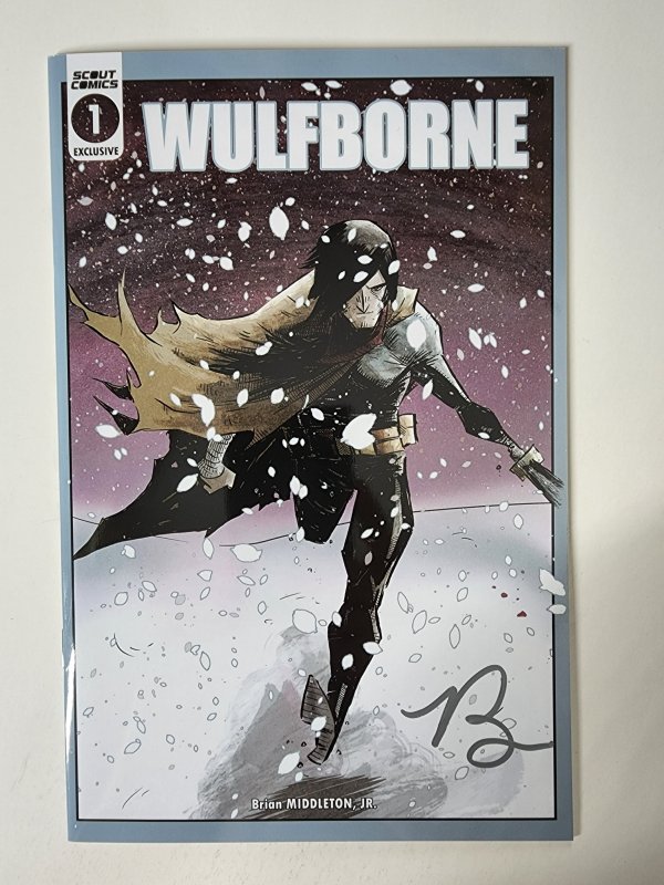 Wulfborne 1 signed cover artist Brian Middleton w/ COA