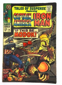 Tales of Suspense (1959 series)  #94, Fine- (Actual scan)