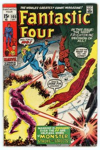 Fantastic Four #105 (1961 v1) Stan Lee John Romita Sr Lockjaw FN+