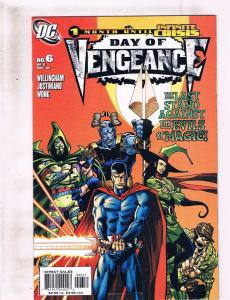 Lot of 6 Day of Vengeance DC Comic Books #1 2 3 4 5 6 KS3