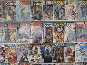 Huge Lot of 80+ Magazines W/ Conan, Vampirella, POTA, Creepy Avg. VG Condition.