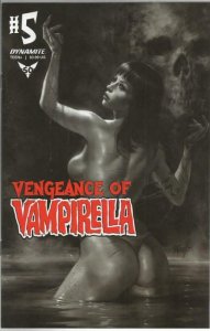 Vengeance Of Vampirella Vol 2 #5 Lucio Parrillo Black White Incentive Cover