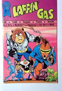 Laffin' Gas #4 (1986) Blackthorne Publishing 1st Print Comic Book