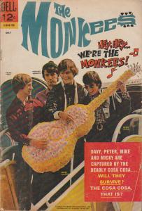 THE MONKEES #2, DELL COMICS, 1967 BAGGED & BOARDED