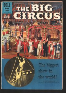 Big Circus-Four Color Comics #1036 1959-Dell-Movie Classic-Victor Mature-Vinc...
