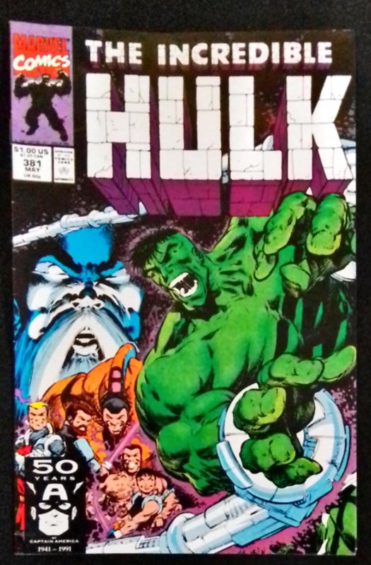 The Incredible Hulk #381 Direct Edition (1991)