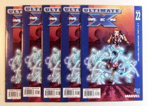 2002 Ultimate X-Men Lot of 5 #22 x5 Marvel 1st Series Comic Books