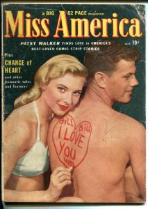 Miss America Vol 7 #27 1949-Marvel-photo cover-Patsy Walker-romance-GOOD MINUS