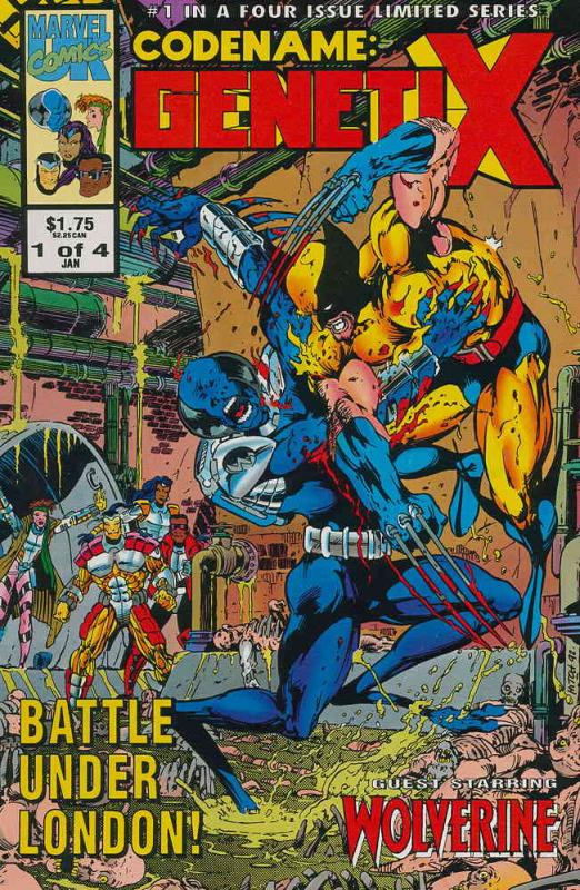 Codename: Genetix #1 VF/NM ; Marvel UK | Wolverine