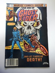 Ghost Rider #81 (1983) FN+ Condition