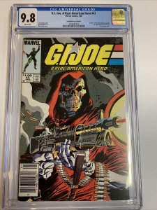 GI Joe A Real American Hero (1986) # 43 (CGC 9.8) Canadian Price CPV  | Census=2