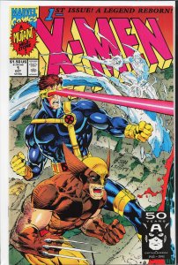 X-Men #1 Wolverine and Cyclops Cover (1991) X-Men [Key Issue]