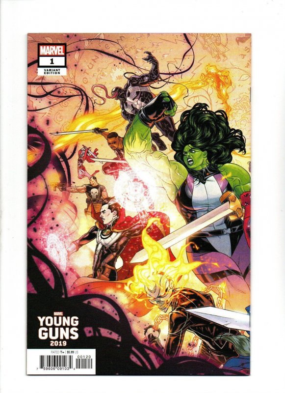 WAR OF THE REALMS #01 (2019) R. DAUTERMAN | YOUNG GUNS | WRAPAROUND GATEFOLD