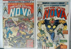 Estate sale Man Called Nova 14 COMIC Lot Spiderman and Avengers cameo  F-VF+