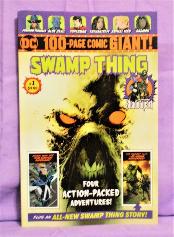 Wal-Mart Exclusive SWAMP THING GIANT Vol 1 1 Animal Man Shadowpact DC 2019